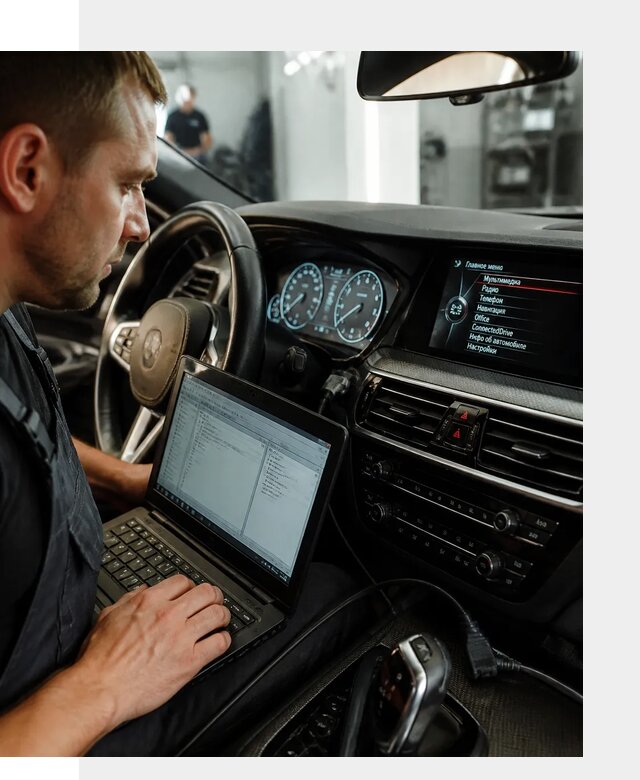 Русификация приборной панели BMW для авто в Чапаевске от компании