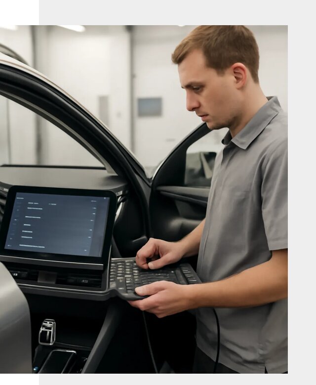 Русификация мультимедиа автомобилей Lynk Co в Чапаевске